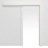 JELD-WEN System drzwi przesuwnych Classic na ścianie w kolorze Brillantweiß 9016 z ościeżnicą