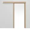 LEBO system drzwi przesuwnych naścienny Can. klon matowy fornir z ościeżnicą