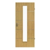 WESTAG Drzwi wewnętrzne Lineo Typ 3705 Dąb Jasny Eib 310 PortaLit CPL z przeszkleniem LA-1