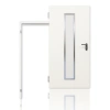 HÖRMANN Komplettset drzwi zewnętrzne wielofunkcyjne Thermo46 Motyw TPS 021A z aluminiową ościeżnicą blokową