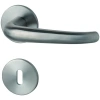 SÜDMETALL Klamka Madrid-R stal nierdzewna sat. Flat