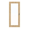 HÖRMANN Drzwi przesuwne z dzikiego dębu Duradecor ProLine z przeszkleniem LA 27