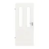 Drzwi wewnętrzne Cofi 40 Premium biały lakier RAL 9016 z przeszkleniem LA-02