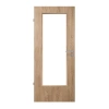 KILSGAARD Drzwi wewnętrzne Typ 43 Dąb dymny Lamikor z przeszkleniem