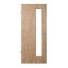 KILSGAARD Drzwi wewnętrzne Typ 43 Dąb dymny Lamikor z przeszkleniem LA S-05
