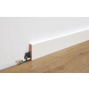 MEISTER Uni biały błyszczący 324 Listwa przypodłogowa Profil 20 PK (2380 x 16 x 60 mm)