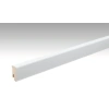 MEISTER Neutralna, biała listwa przypodłogowa Profil 14 MK (2380 x 16 x 38 mm) (do malowania)