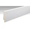 MEISTER Neutralna, biała listwa przypodłogowa profil 12 PK (2380 x 18 x 100 mm) (możliwość malowania)