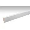 MEISTER Neutralna, biała listwa przypodłogowa profil 18 PK (2380 x 18 x 50 mm)