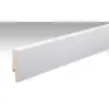 MEISTER neutralna, biała listwa przypodłogowa profil 9 PK (2380 x 18 x 80 mm) (możliwość malowania)