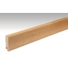 MEISTER Dąb Naturalny Fornirowana Listwa Przypodłogowa Profil 15 MK (2380 x 16 x 60 mm)