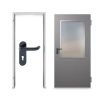 HÖRMANN zestaw stalowych drzwi wewnętrznych OIT 40-1 z przeszkleniem LA-B6 i ościeżnicą narożną