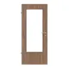 Drzwi WESTAG do pomieszczeń wilgotnych Orzech włoski Noce NU 736 PortaLit CPL z przeszkleniem LA-DIN