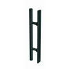 ERKELENZ Para uchwytów Milan okrągłe jednostronne V-listwa 600 mm BLACK|LINE