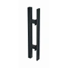 ERKELENZ Para uchwytów Milan kwadratowy jednostronny V-listwa 600 mm BLACK|LINE