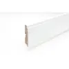Listwa przypodłogowa 18 x 96 x 2400 mm drewno lite biała lakierowana Altdeutsch 96 Clip-Nut