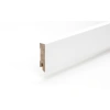 Listwa przypodłogowa 16 x 60 x 2440 mm MDF biała fazowana Modern 60 Clip-Nut