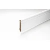 Listwa przypodłogowa 18 x 80 x 2440 mm MDF biały Altdeutsch 80 z wpustem na klips