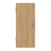 SCHÖRGHUBER drzwi wejściowe do mieszkania obiektu, dąb europejski, fornir lakierowany przezroczysty