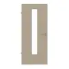 HÖRMANN drzwi wewnętrzne ultramatowy taupe (kolor ciemnoszaro-brązowy) Duradecor Proline Concepto z przeszkleniem LA 24