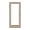 HÖRMANN drzwi wewnętrzne ultramatowy taupe (kolor ciemnoszaro-brązowy) Duradecor Proline Concepto z przeszkleniem LA 8