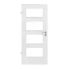 HÖRMANN drzwi wewnętrzne biel lniana Duradecor Proline Concepto z przeszkleniem LA 9