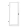 HÖRMANN drzwi biel lniana Duradecor Proline Concepto z przeszkleniem LA 27