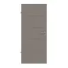 HÖRMANN Drzwi wewnętrzne Groove 14, lakier taupe RAL 7048, DesignLine