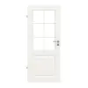 HÖRMANN drzwi wewnętrzne Carolina 1 biały lakier ClassicLine z przeszkleniem LA szprosy 2/3