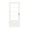 HÖRMANN drzwi wewnętrzne Carolina 5 biały lakier ClassicLine z przeszkleniem LA 3 szpros 2/4