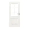 HÖRMANN drzwi wewnętrzne Georgia 2 biały lakier ClassicLine z przeszkleniem LA szpros 2/3