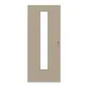 HÖRMANN Drzwi przesuwne ultramat taupe Duradecor Proline Concepto z przeszkleniem LA 24