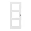 HÖRMANN Drzwi przesuwne len biały Duradecor Proline Concepto z przeszkleniem LA 11