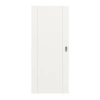 HÖRMANN Drzwi przesuwne Groove 16 Białe lakierowane DesignLine