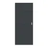 HÖRMANN Drzwi przesuwne Groove 50 antracytowe szare lakier DesignLine