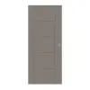 HÖRMANN drzwi przesuwne Groove 22 taupe RAL 7048 lakier DesignLine