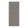 HÖRMANN drzwi przesuwne Groove 34 taupe RAL 7048 lakier DesignLine