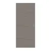 HÖRMANN Drzwi przesuwne Groove 50 taupe RAL 7048 lakier DesignLine