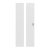 HÖRMANN Drzwi przesuwne Pure 1 Bütte Białe Duradecor DesignLine z centralnym przeszkleniem