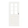 HÖRMANN drzwi przesuwne Carolina 2 biały lakier ClassicLine z przeszkleniem LA 1 szprosy 1/3