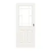 HÖRMANN Drzwi przesuwne Carolina 2, biały lakier, ClassicLine, z przeszkleniem LA 2 Lugano