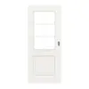 HÖRMANN Drzwi przesuwne Georgia 2, biały lakier, ClassicLine, z przeszkleniem LA szpros 2/3