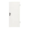 HÖRMANN Drzwi wejściowe do mieszkania Groove 16 Białe lakierowane DesignLine