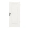 HÖRMANN Drzwi wejściowe do mieszkania Groove 21 Białe lakierowane DesignLine