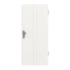 HÖRMANN Drzwi wejściowe do mieszkania Groove 23 Białe lakierowane DesignLine
