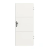 HÖRMANN Drzwi wejściowe do mieszkania Groove 31 Białe lakierowane DesignLine