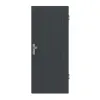 HÖRMANN drzwi wejściowe do mieszkania Groove 20 szary antracytowy RAL 7016 lakier DesignLine