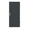HÖRMANN drzwi wejściowe do mieszkania Groove 23 szary antracytowy RAL 7016 lakier DesignLine