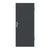 HÖRMANN drzwi wejściowe do mieszkania Groove 29 szary antracytowy RAL 7016 lakier DesignLine