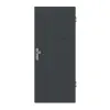 HÖRMANN Drzwi wejściowe do mieszkania Groove 31 antracytowy szary lakier DesignLine